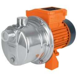 Bomba eléctrica para agua tipo jet, acero inoxidable, 1/2 HP Cod. 13555