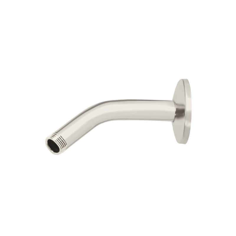 Brazo corto con chapetón para regadera, satín Cod. 47646