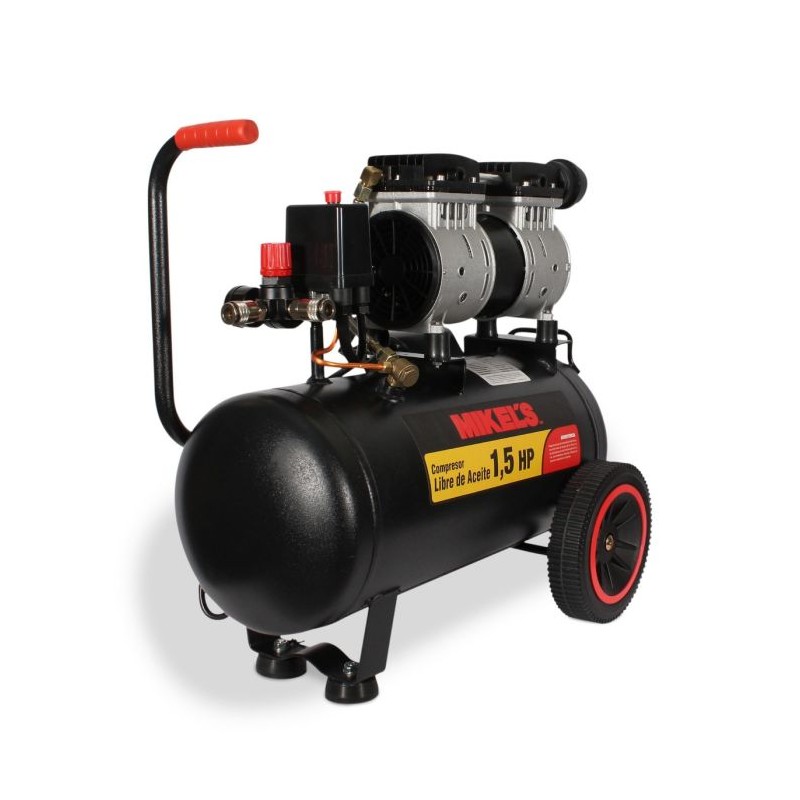 CALA-1.5 Compresor de aire 1.5 HP (24 lts) LIBRE DE ACEITE