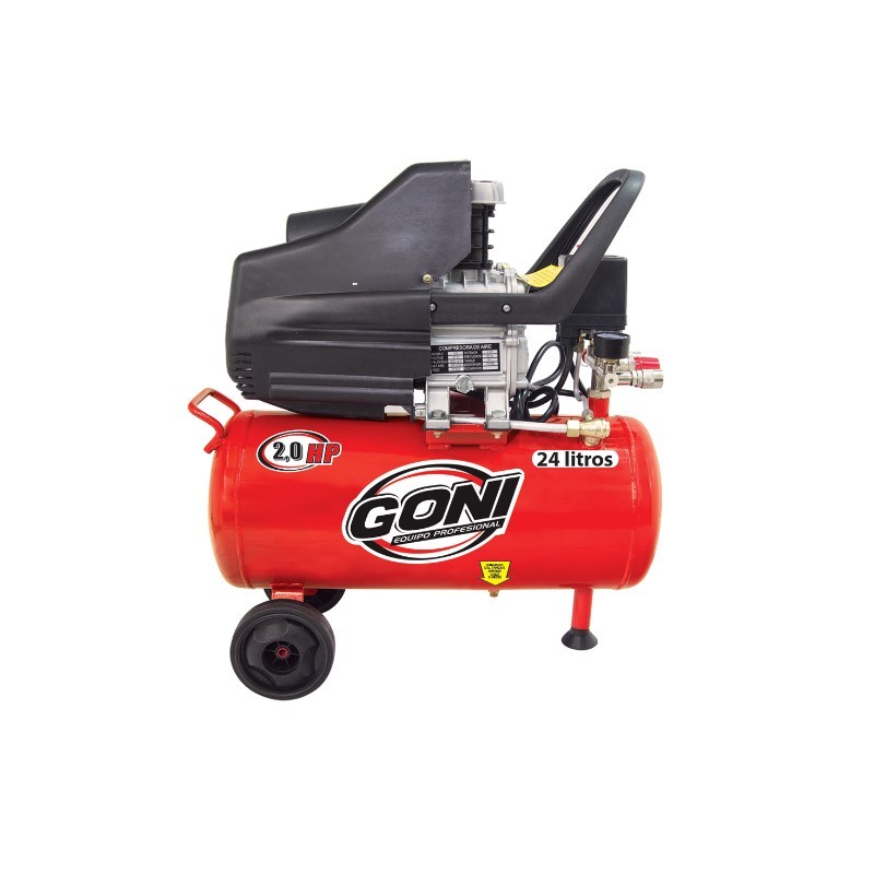 Compresor aire 024l 2.0hp horizontal 930 Goni