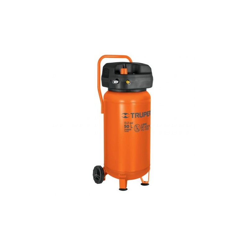 Compresor de aire libre de aceite, 50 L Cod. 13847