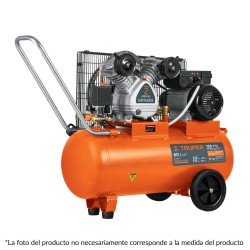 Compresor horizontal 60 L, 4 HP (potencia máxima ), 120 V Cod. 19005