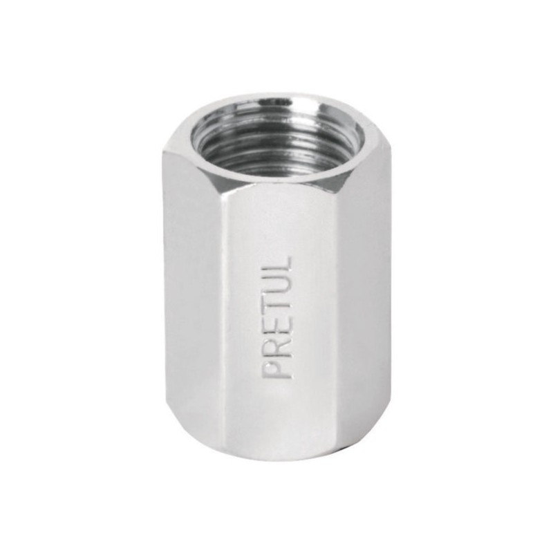 Cople acero cuerda 1/4 NPT Pretul