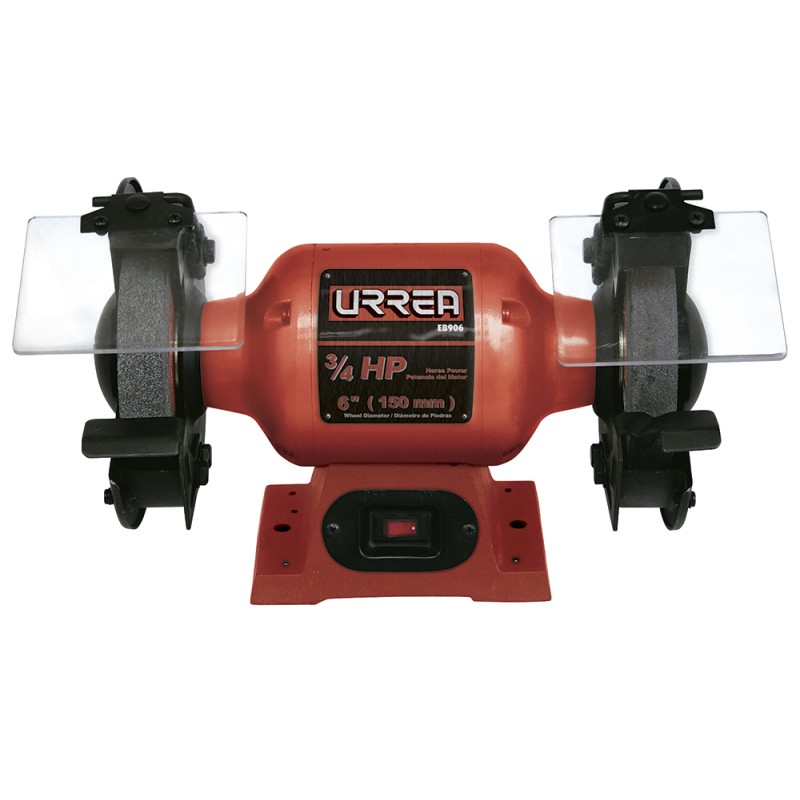 EB906 Esmeril de banco 6? .75HP 570W 127V 1 fase uso pesado Urrea