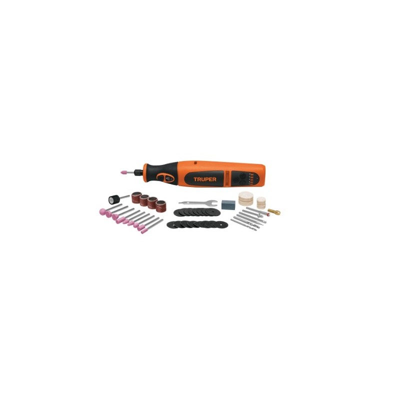 Herramienta rotativa inalámbrica 7.2 V, profesional, Truper 102271