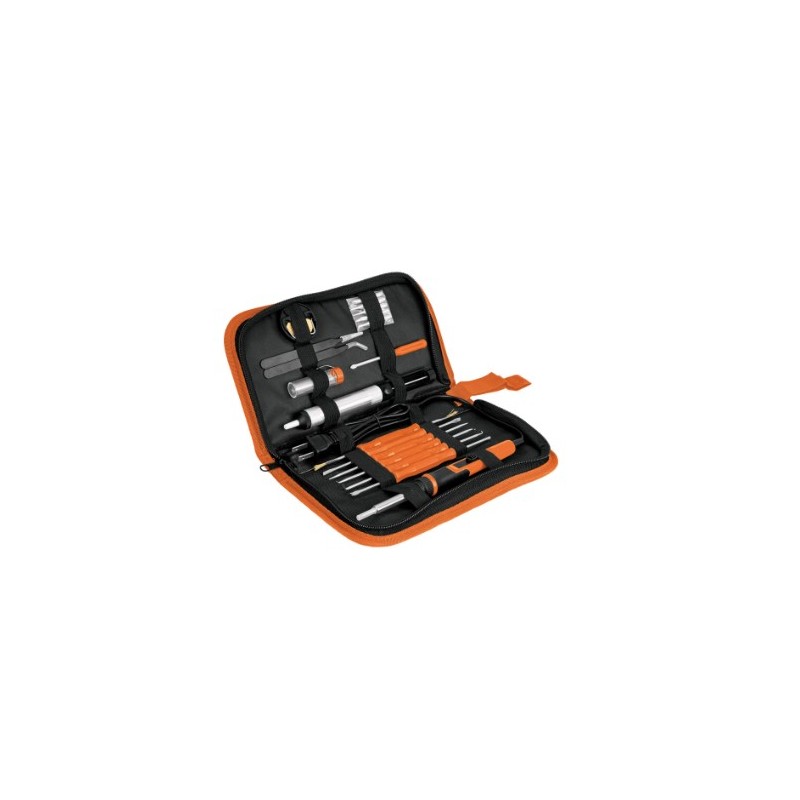 Kit soldadura electrónica con cautín de 25 W, temp regulable 102424