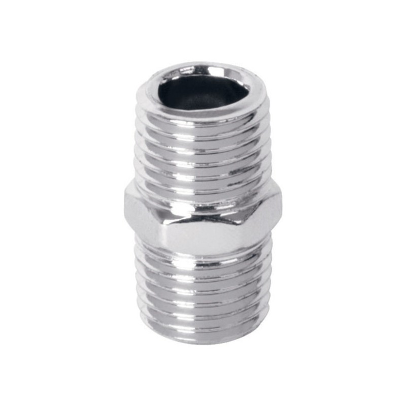 Niple acero cuerda 1/4 NPT Pretul